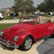 1967 Convertible beetle extremely fun to drive.