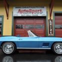 1967 Corvette Conv #’s match Org Docs Blue/Blue 4sp Protecto Plate 2 Tops