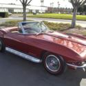 1967 Corvette Convertible, Marlboro Maroon w/Saddle int, 327/300hp, 4-spd, AC