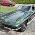 1967 Corvette coupe. 327/350. Shows 35,000 miles and appears to be actual.