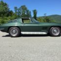 1967 CORVETTE COUPE 427, 4 SPEED, GOODWOOD GREEN WITH SADDLE INTERIOR