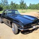 1967 CORVETTE ROADSTER BLACK/BLACK 327/350 A/C – ONE OF ONE!!