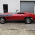 1967 corvette sting ray conv body w/doors,hood and deck lid real RALLY RED!!!