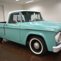 1967 Dodge D100  8257 Miles Turquoise Pickup Truck 318 V8 727