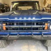 1967 Dodge Power Wagon Pickup Blue w200 crew cab