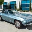 1967 Elkhart Blue Corvette Convertible, frame off restoration M21 Manual