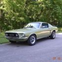1967 FASTBACK GT 390 S-CODE FACTORY 4SPD NOW AUTO SOLID BEAUTIFUL LIME GOLD NICE
