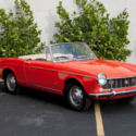 1967 Fiat 1500 Pininfarina Cabriolet 0 Red Convertible 1500 CC Manual 4-Speed