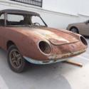 1967 Fiat 850 Covered Headlight Spider Convertible Roadster Sports Car