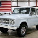 1967 Ford Bronco  23618 Miles Acadian Blue SUV Inline 6 Manual