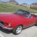 1967 Ford Convertible Mustang 289 C-code    Manual Transmission