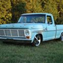 1967 Ford F-100 Pickup Patina Crown Vic Suspension 4.6 2-Valve Engine Resto Mod
