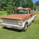 1967 Ford F-250 Ranger Camper Special Custom Cab 390 Automatic Arizona Truck
