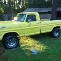 1967 ford F100 4Wheel Drive 428 Cobra Jet 4 Speed lifted pickup