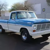 1967 Ford  F100, Blue with 68370 Miles available now!