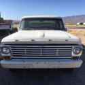 1967 Ford F100 Pickup White RWD Manual custom cab