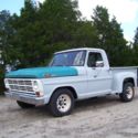 1967 Ford F100 Short Wheel Base step side 2wd truck 351c engine