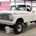 1967 Ford F250  5436 Miles White Pickup Truck 460ci V8 Automatic