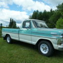 1967 FORD F250 CAMPER SPECIAL CUSTOM CAB