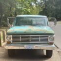 1967 Ford F250 Pickup Green RWD Automatic Camper Special