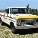 1967 Ford F250 Ranger Pickup Truck, begs for paint job &#034;The Butterfly&#034; Clean St8