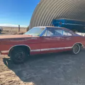1967 FORD GALAXIE 500 FASTBACK HARDTOP, 2-DOOR