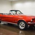 1967 Ford Mustang  17108 Miles Red Convertible 302ci Ford V8 C4