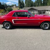 1967 Ford Mustang 289 Auto C Code Candy Apple Red Worldwide NO RESERVE