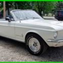 1967 Ford Mustang 289 Convertible, 3-Speed Manual, RWD, 289ci V8 Engine