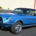 1967 FORD MUSTANG 289 V8 C CODE P/S! ACAPULCO BLUE METALLIC!