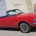 1967 FORD MUSTANG CONVERTIBLE 289 C CODE! P/S! CANDY APPLE RED!!!