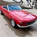 1967 Ford Mustang Convertible Red RWD Automatic base