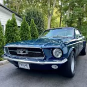 1967 Ford Mustang Coupe Blue