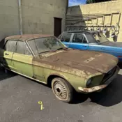 1967 Ford Mustang Coupe Green base