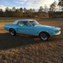 1967 Ford Mustang Coupe - Original Frosty Blue with White Vinyl top