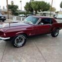 1967 Ford Mustang Coupe Red RWD Automatic sports coupe