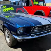 1967 Ford Mustang Coupe V8 California Car