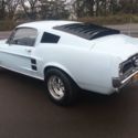 1967 Ford Mustang Fastback Arcadian Blue V8 Shaker hood with Ram Air.