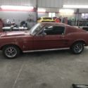 1967 FORD MUSTANG FASTBACK S CODE 390GT Engine 4 SPEED 9&#034; Rear Red on Black NICE