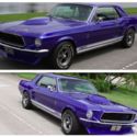1967 Ford Mustang GT 500 Resto Mod Custom Tribute 347 Stroker 4spd 380 HP