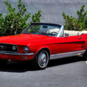 1967 Ford Mustang GT Convertible 47,851 Miles Red Convertible 289 V8 Manual 4-Sp