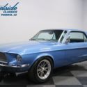 1967 Ford Mustang GTA 45 Miles Aqua Blue Coupe 390 V8 4-Speed w/ OD