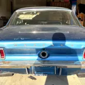 1967 Ford Mustang resto project, no title bill of sale and vin verification only