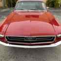 1967 Ford Mustang Sedan Red RWD Automatic