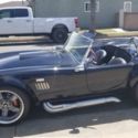 1967 ford shelby cobra replica black on black