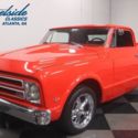 1967 GMC C10  1 Red Pickup Truck 350 V8 Automatic