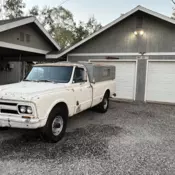 1967 GMC Pickup Pickup White k2500