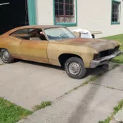 1967 impala ss original paint