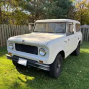 1967 INTERNATIONAL HARVESTER SCOUT 800 V8 4 SPEED, RUST FREE CALIFORNIA SURVIVOR