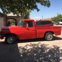 1967 international pickup truck  (red)